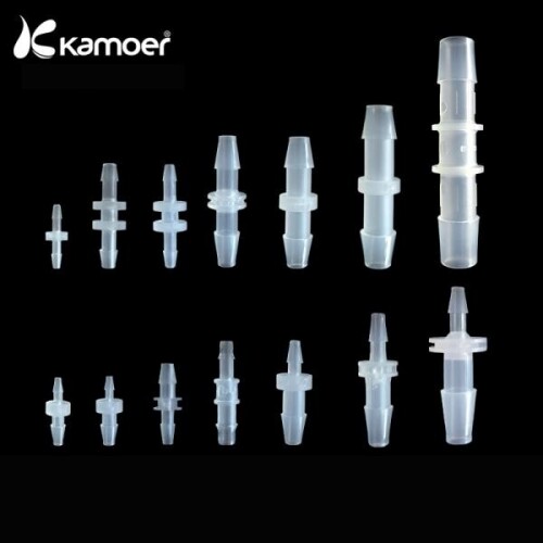 Kamoer-PP 튜브 커넥터 30개, 연동 펌프, 워터 파이프 스트레이트 조인트 호스 및 감속기 조인트