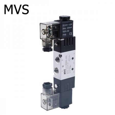 MVS 4V210-08 DC24V AC220V 단일방향 공압 솔레노이드 밸브