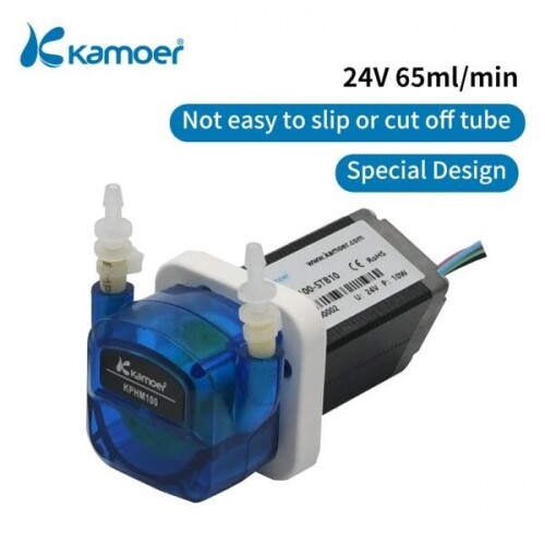 Kamoer KPHM100 (9-140ml/min) 12/24V DC/스테퍼모터 연동투여펌프