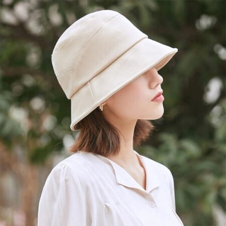 소소한 어부의 모자 여성의 초봄 얇은 섹션 태양 보호 모자