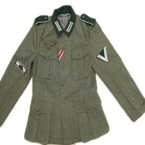 2차세계대전 시기의 독일 M36 장교 양모 필드 유니폼