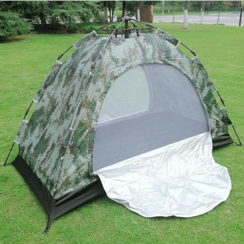 방수 1인용 캠핑 야외 무료 완전 자동 개폐식 야외 양문장 낚시 집 실내 텐트