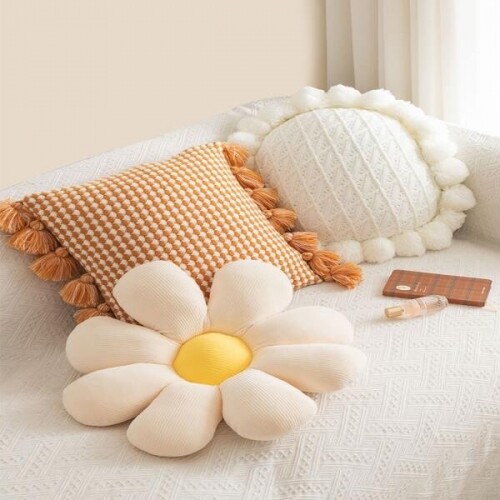 꽃쿠션 북유럽 디자인 인테리어 침대 베개 일반쿠션