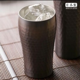 일본 수입 명품 금속 주석잔 맥주 위스키 다용도 시원한 음료 컵 잔