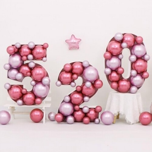 생일파티풍선 대형숫자풍선 영어 알파벳 기념일 캐릭터 헬륨 커튼 1주년 3주년 생일축하 풍선 파티용품
