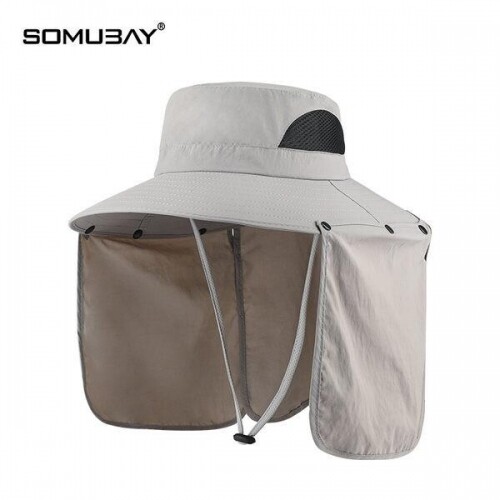 태양 모자 얼굴가리는모자 얼굴 뒷목 가리개 햇빛가리는 작업용 모자 UV 차단 명품 남여공용 등산 캠핑