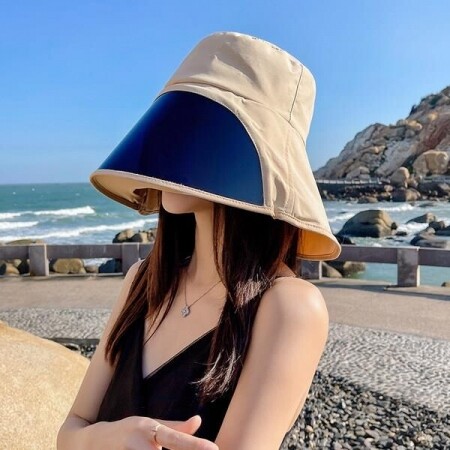 여성용 선글라스 선캡 썬캡 모자 얼굴가리는모자 얼굴 뒷목 가리개 햇빛가리는 작업용 모자 야외 등산 캠핑