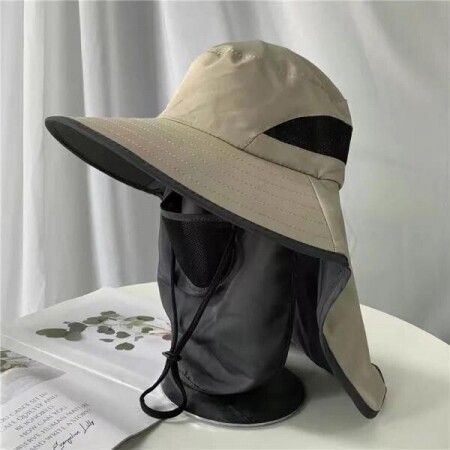 남여공용 등산 캠핑 낚시 얼굴가리는모자 얼굴 뒷목 가리개 햇빛가리는 작업용 모자 뒷목 가리는 모자