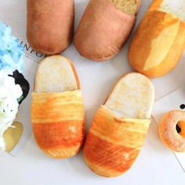 크로와상 빵슬리퍼 일본 소금빵슬리퍼 빵모양 바게트 빵 슬리퍼 4종 가을 겨울 기모 털 실내화 인싸 템