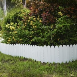 야외 울타리 조립식 화단 정원 낮은 펜스 미니 경계석 전원주택 텃밭 PVC 틀밭 화단경계석