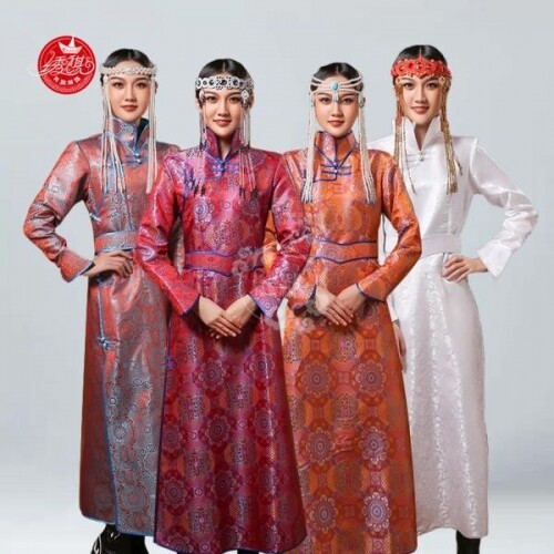 몽골전통의상 드레스 무대 공연 몽골 티벳 전통의상 남성 공연복 무용복