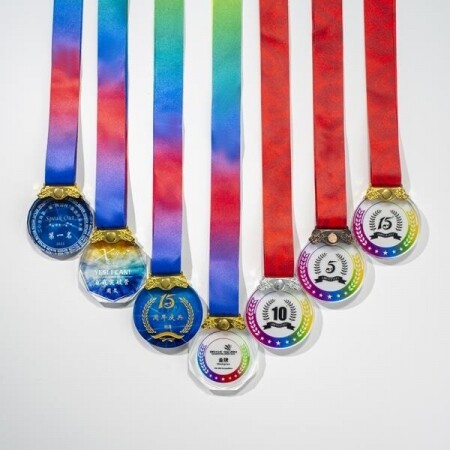 명품 크리스탈 마라톤 스포츠 기념일 금은동 메달 시상식 행사 우승 상장 목걸이
