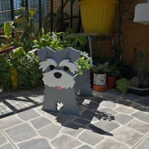 귀여운 강아지 댕댕이 인테리어 정원 장식 화분 소품