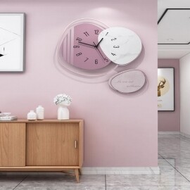 귀여운 북유럽 벽걸이 인테리어 벽걸이 시계 벽장식 아날로그 벽시계
