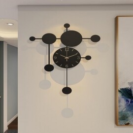 거실 모던 인테리어 주방 장식 벽걸이 시계 벽시계 촬영소품