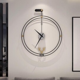 북유럽 인테리어 장식 거실 로비 벽걸이 시계 선물 장식소품 모던