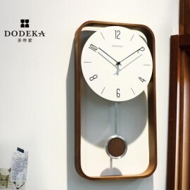 심플 일본식 레트로 인테리어 벽걸이 거실 벽시계 시계 장식소품