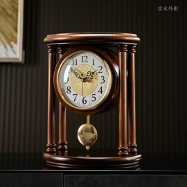 유럽 앤틱 럭셔리 인테리어 테이블 탁상시계 레트로 예쁜시계 선물