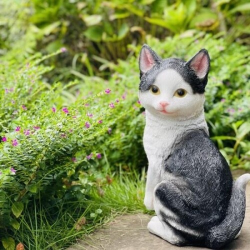 북유럽 레트로 정원 동물 고양이 가드닝 원예 인형 장식 소품