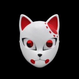 고양이 여우 코스프레 할로윈 일본 마스크 가면 의상 소품