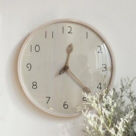북유럽 모던 네츄럴 인테리어 벽걸이 장식 벽시계 예쁜 시계