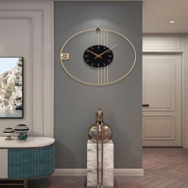 유럽 노르딕 인테리어 거실 매장 로비 벽걸이 시계 벽시계