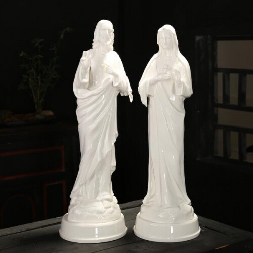 가톨릭 성모 마리아 예수님 교회 인테리어 장식 조각상