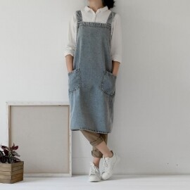 주방 패션 꽃집 플로리스트 카페 바리스타 앞치마 유니폼