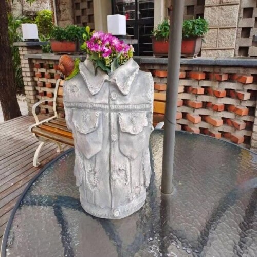 아름다운 북유럽 빈티지 정원 꽃 플라워 선반 화분 장식 조각상