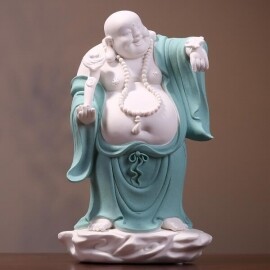 불교 미륵 인테리어 불교용품 부처님 세라믹 장식 조각상