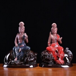 불교 용품 세라믹 부처님 보살 인테리어 집들이 선물 장식 조각상