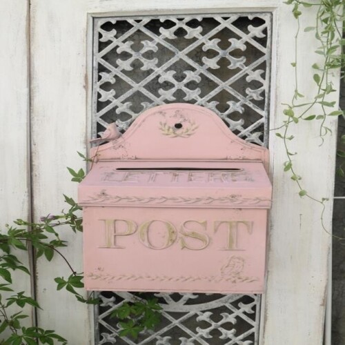 프랑스 유럽 빈티지 정원 우편함 편지함 장식 우체통