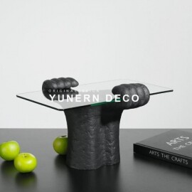 현대 모던 추상 테이블 장식 트레이 인테리어 장식품