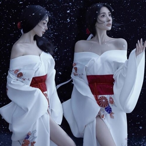 일본 전통 이벤트 코스프레 할로윈 기모노 유카타 드레스