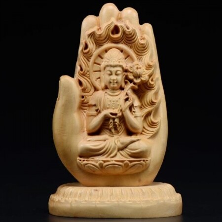 불교용품 나무 조각상 부처님 불상 관음 보살 석가모니 장식