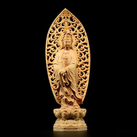 불상 불교 용품 여래 관음 나무 회양목 조각상 부처님