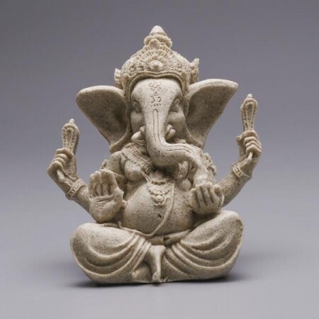 불교 인도 코끼리 부처님 장식 소품 조각상 선물 절
