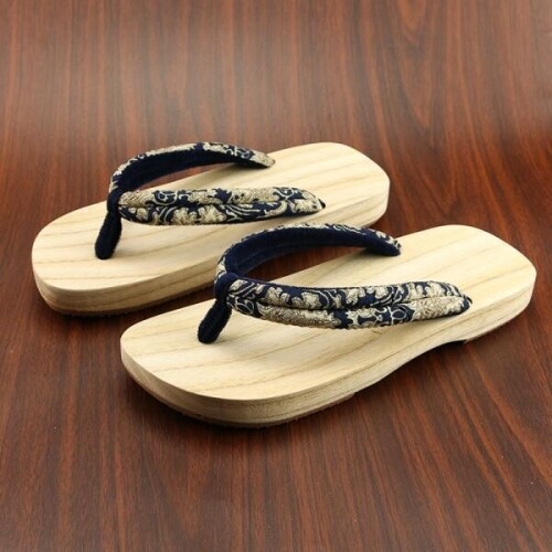 일본식 남성 코스프레 나막신 슬리퍼 쪼리 나무신발