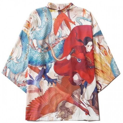 일본 애니 커플 잠옷 유카타 셔츠 자켓 하오리 하카마