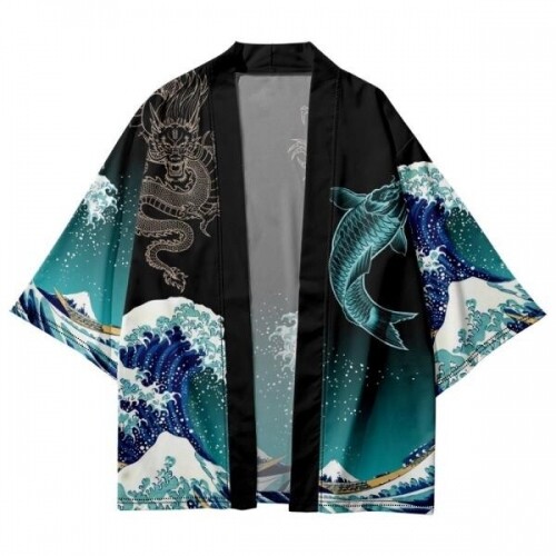 기모노 일본 가디건 하오리 커플잠옷 코스프레 하카마 자켓