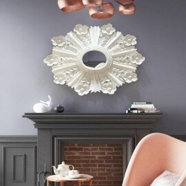 북유럽 럭셔리 인테리어 벽장식 거울 현관 로비 카페 매장 장식품