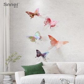 북유럽 금속공예 나비 동물 인테리어 로비 거실 벽장식