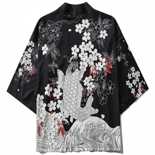 일본 유카타 잠옷 커플 자켓 셔츠 기모노 하오리 코스프레