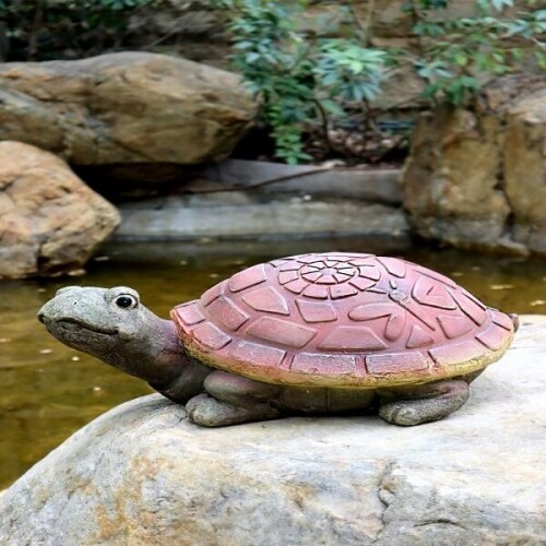 북유럽 레트로 거북이 동물 연못 정원 장식 조각상