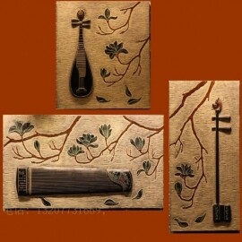 중국 고전 인테리어 매장 로비 개업 사무실 장식 소품 벽화