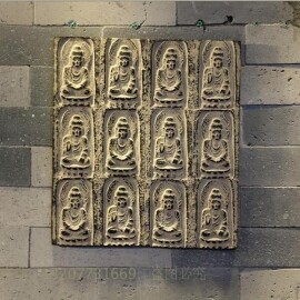 불교 인테리어 벽장식 부처님 불상 조각상 로비 매장 장식 거실