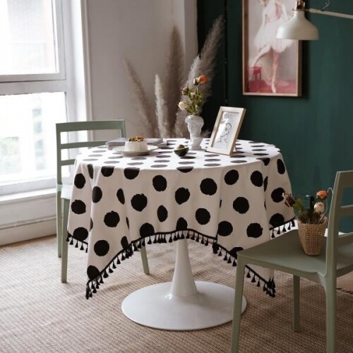 귀여운 현대 모던 식탁보 커버 테이블 보 덮개 인테리어