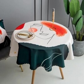북유럽 모던 식탁보 테이블 덮개 커버 인테리어 소품
