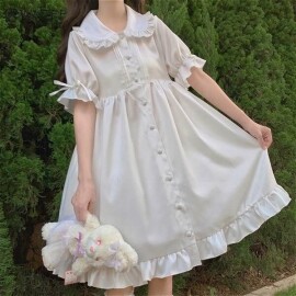 일본 드레스 파티복 원피스 하녀 메이드 졸업사진 의상