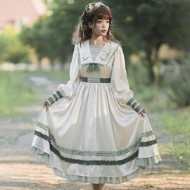 일본 귀여운 코스프레 하녀 메이드 할로윈 드레스 파티복